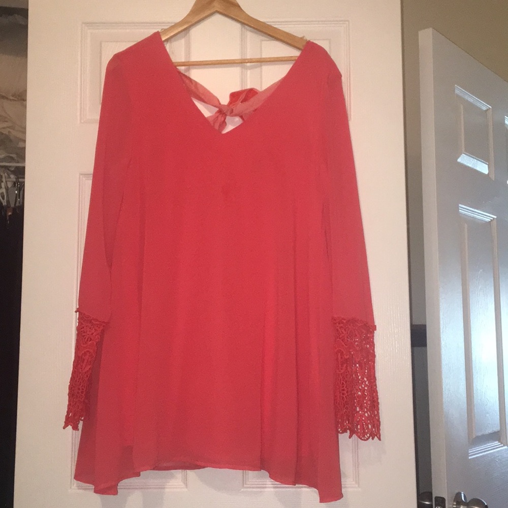 Umgee Large L Tunic / Dress / Orange